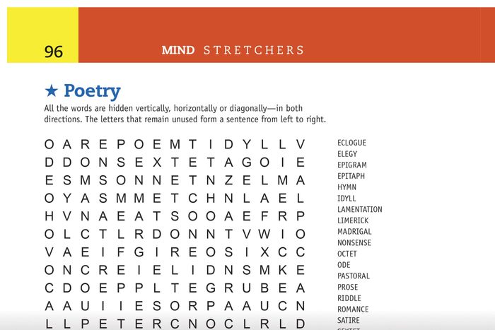 poetry word search preview