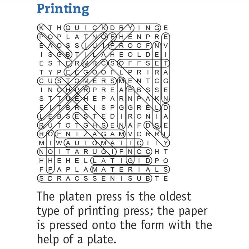 printing answers