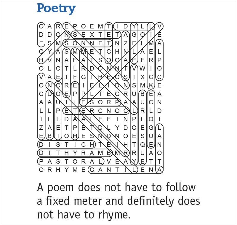 poetry answers