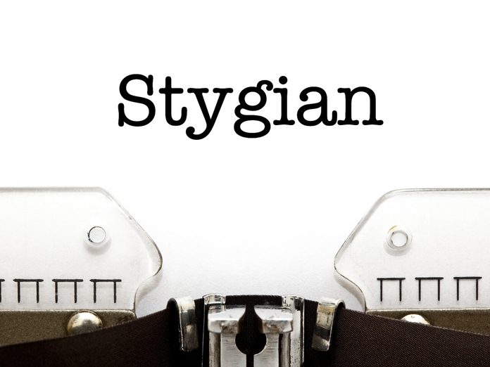 Word power: Stygian