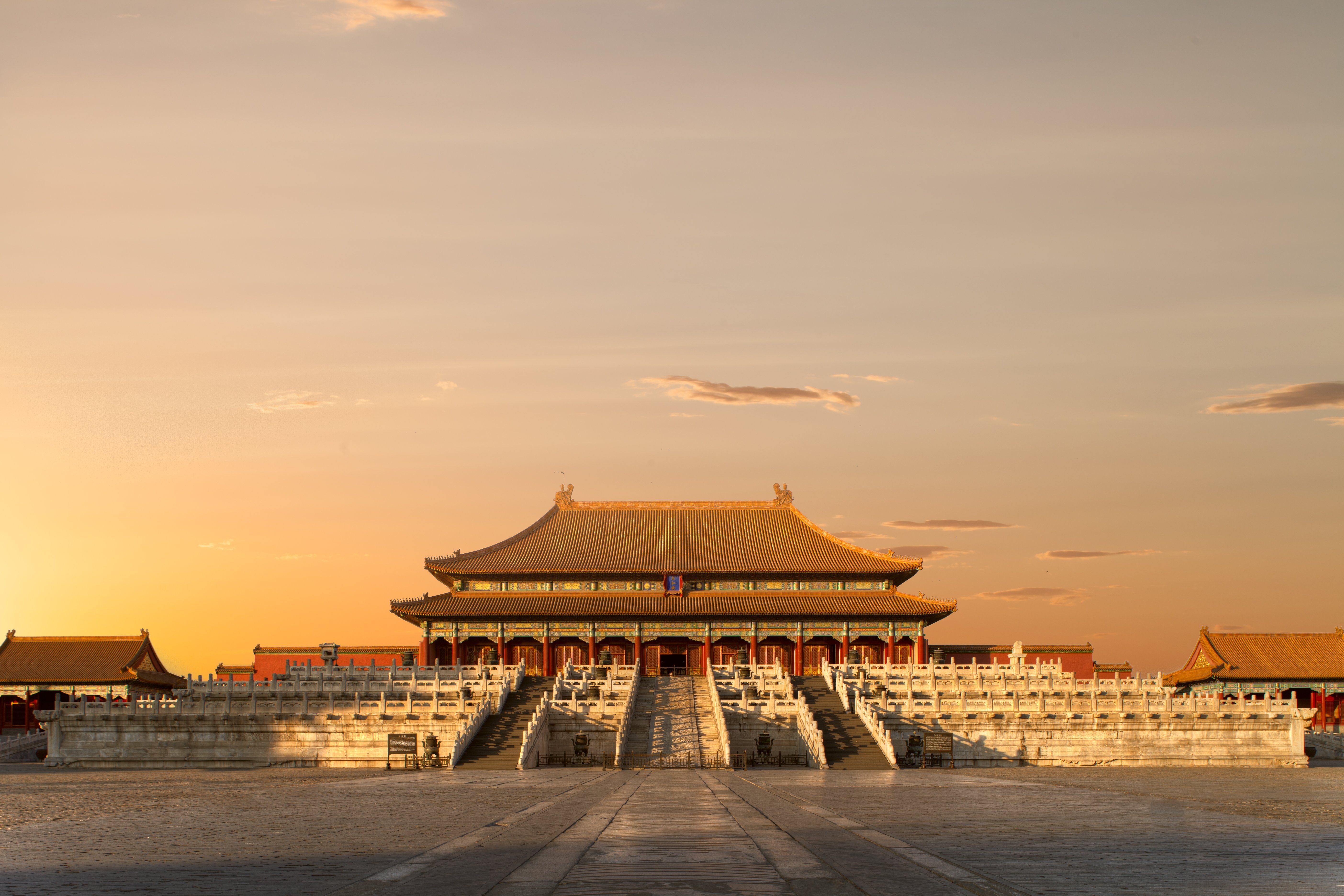 the Forbidden City with nobody, Beijing
