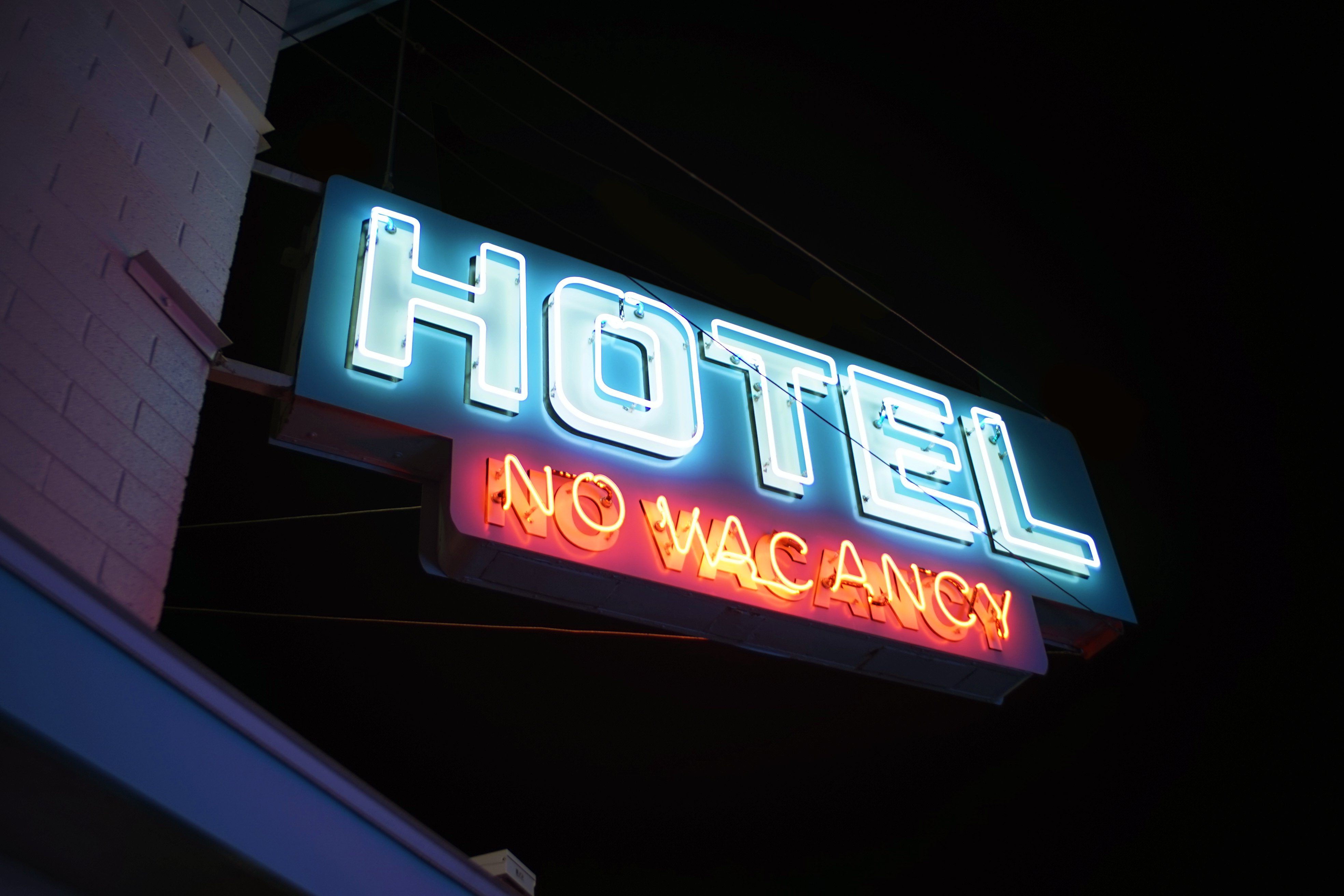 No Vacancy Hotel Or Motel Neon Sign