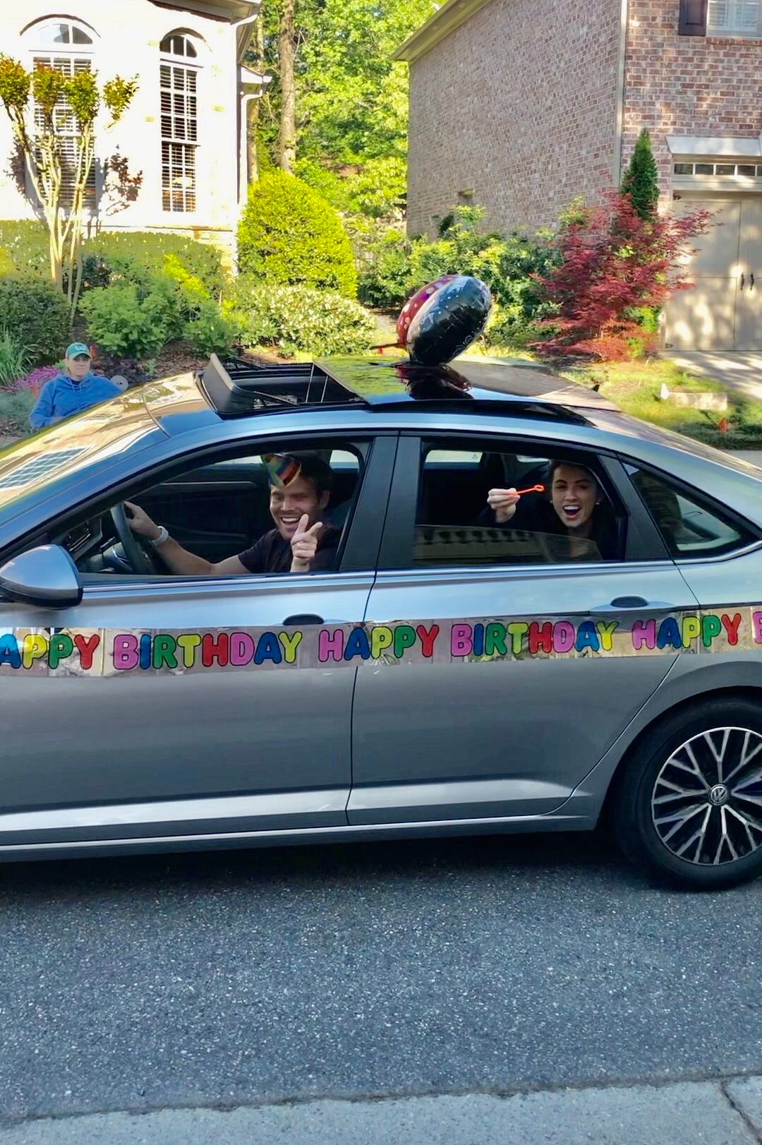 birthday drive by parade
