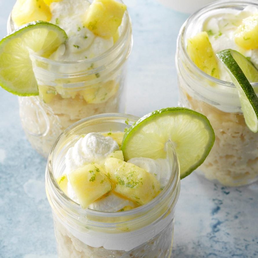 Tropical Desserts - Pineapple RumChata Shortcakes