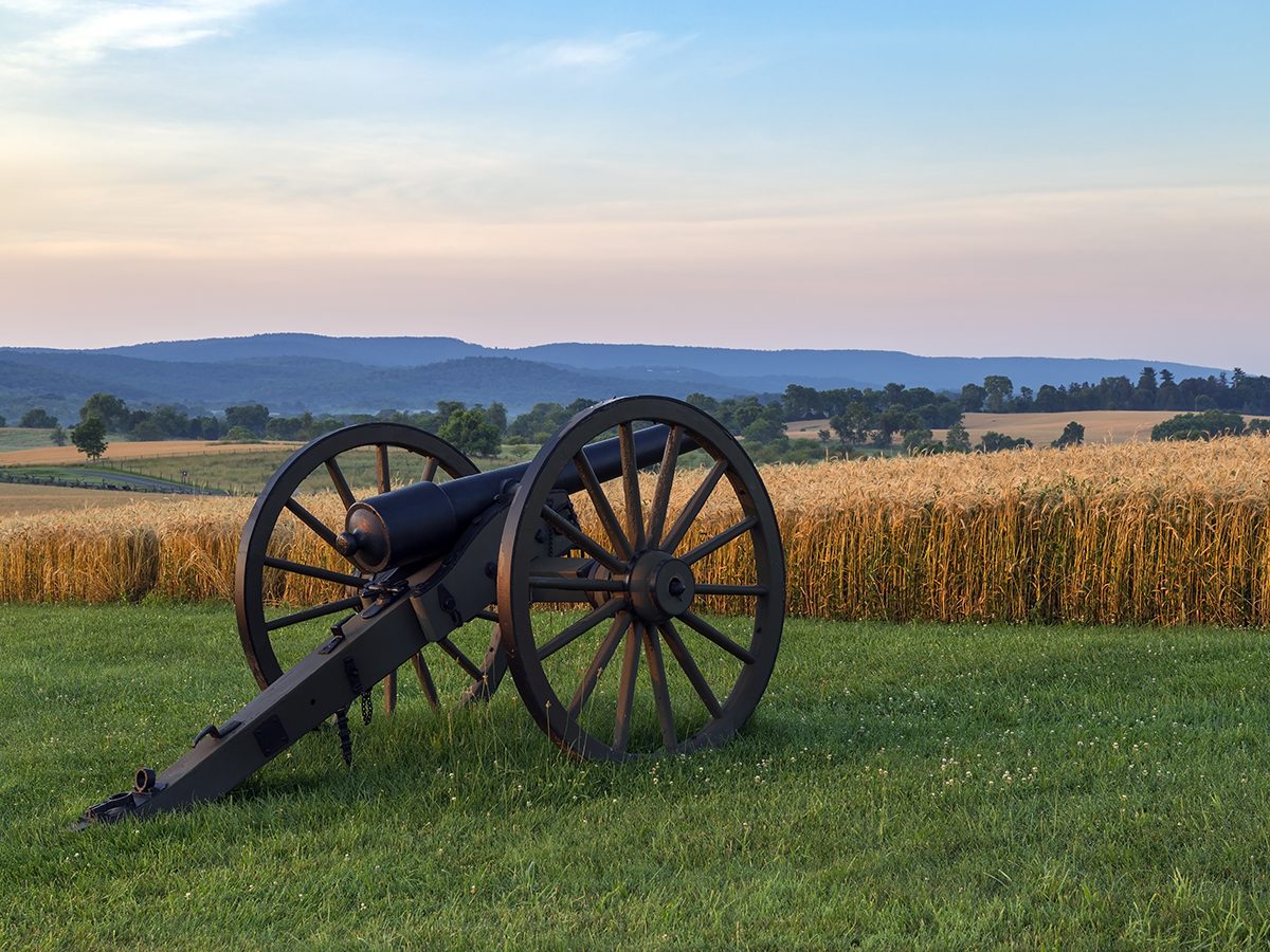 Battle of Antietam site in Maryland