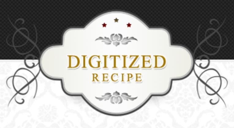 digitized recipe logo