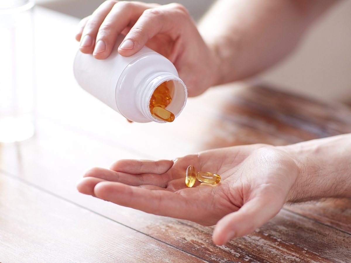 Fish oil supplements should be taken with food