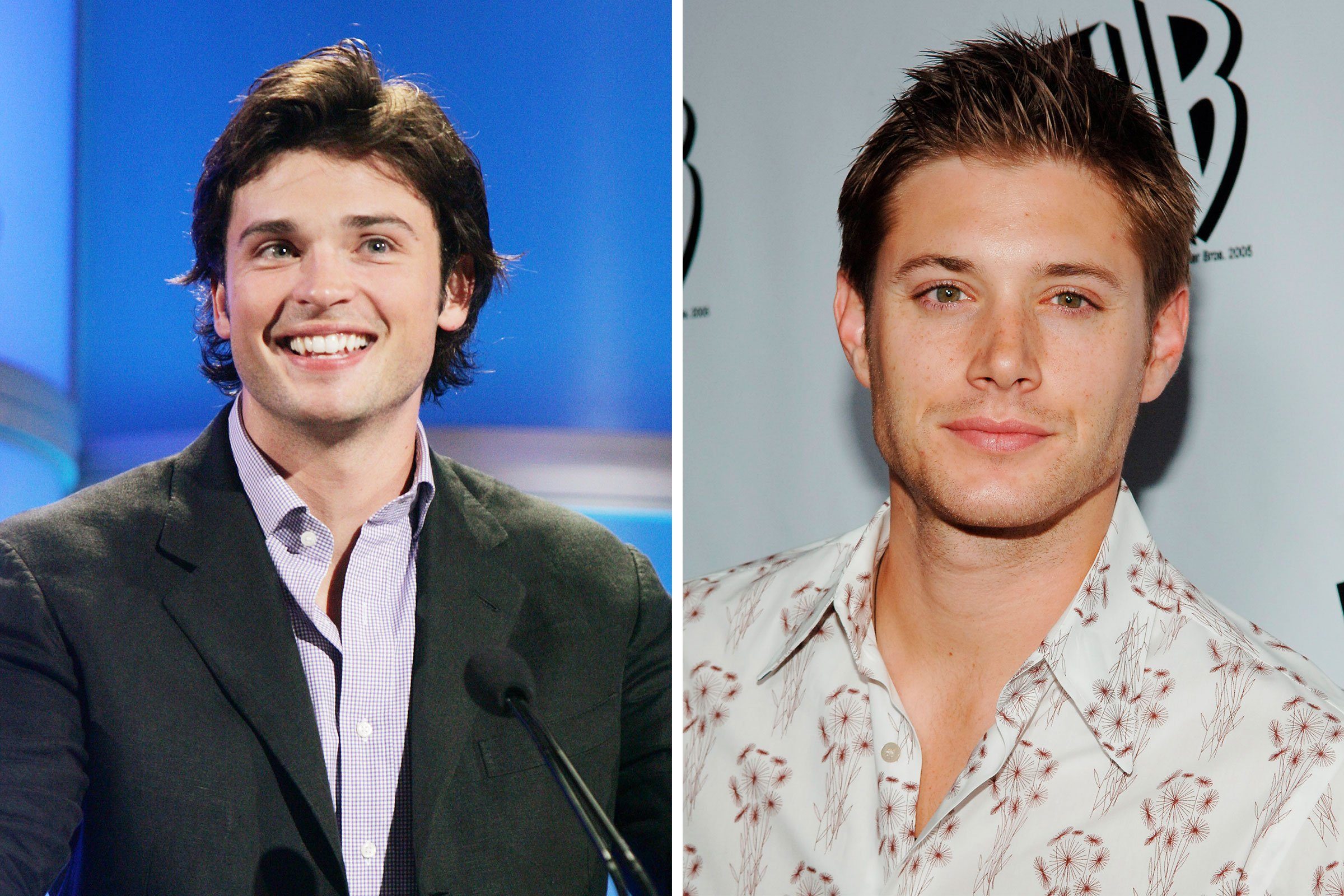 smallville tom welling next to jensen ackles
