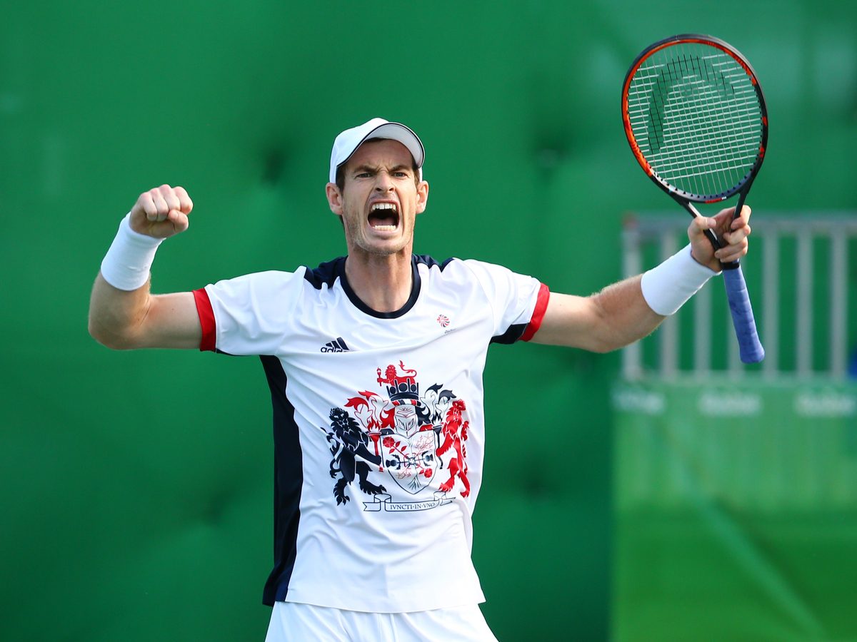 Tennis player Andy Murray