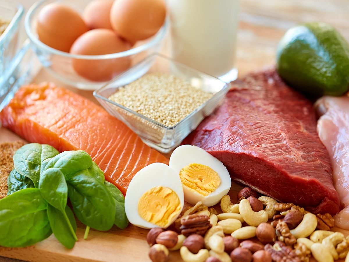 Things that slow down aging - sources of protein