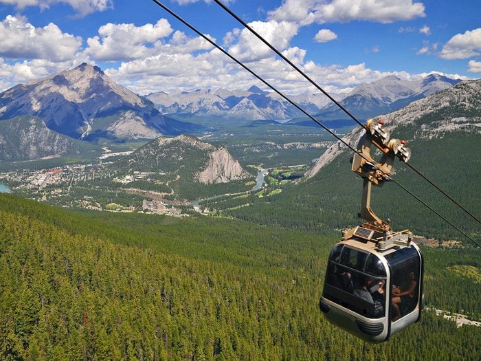 Things to do in Banff - ride the Banff Gondola