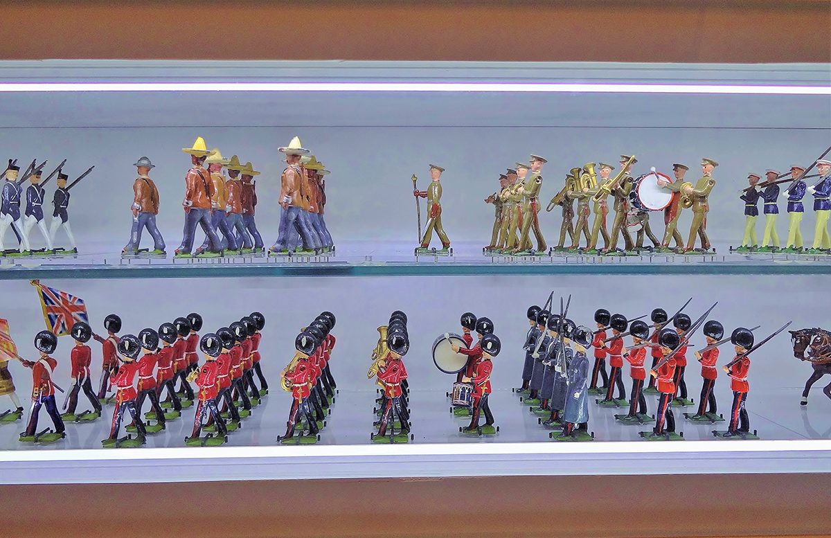 Toy soldiers at the Royal Ontario Museum