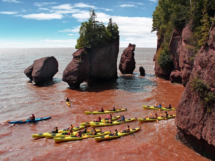 Best places to visit in Canada - Hopewell Rocks, Bay of Fundy, New Brunswick