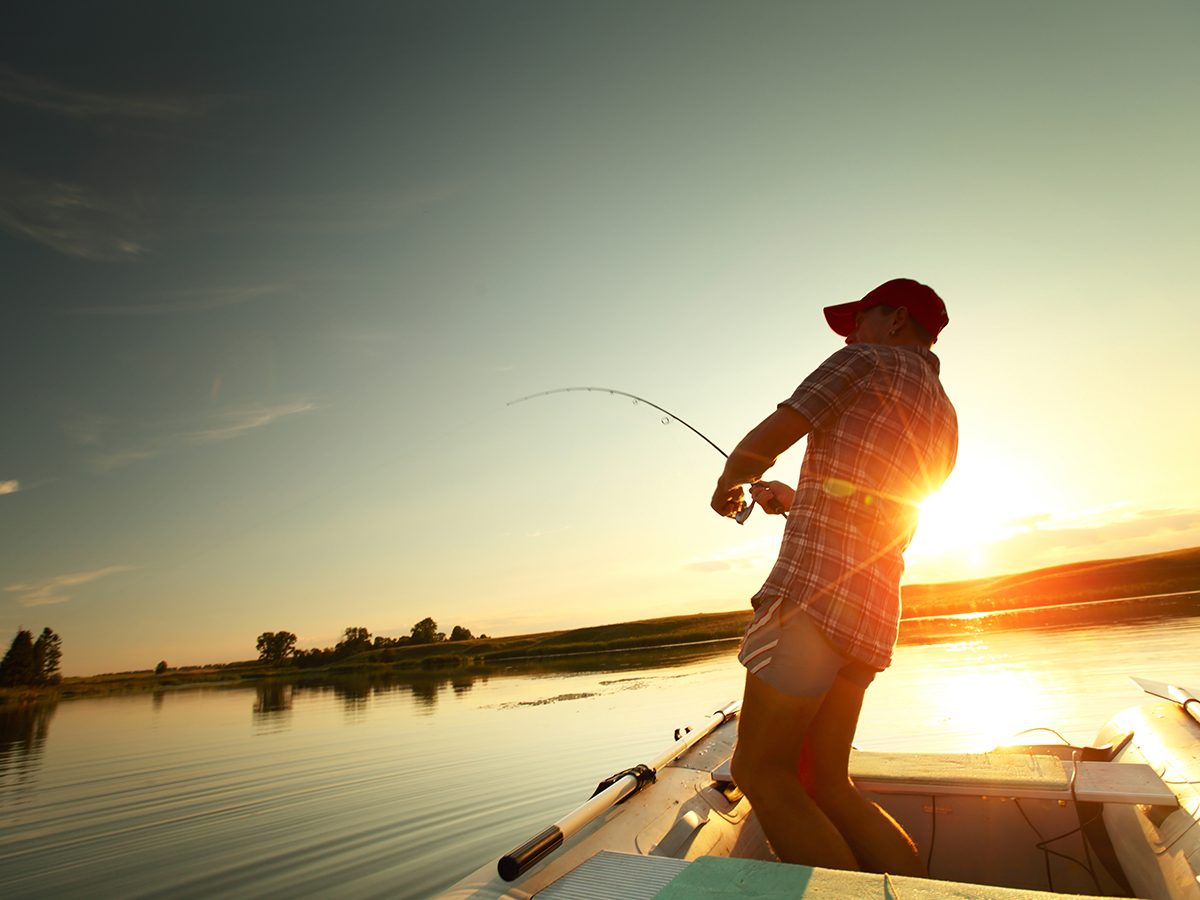 Canada Day activities - rent a fishing boat