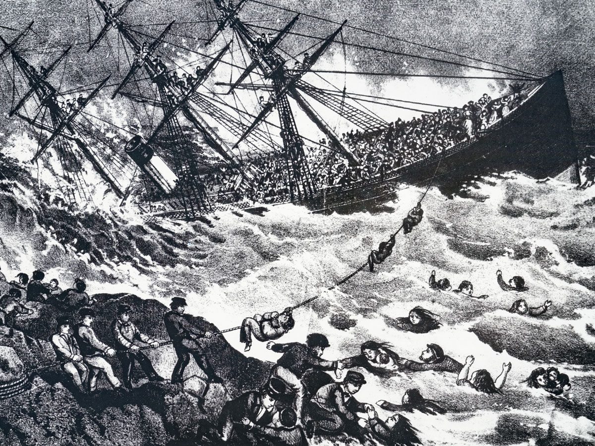 Famous shipwrecks - SS Atlantic