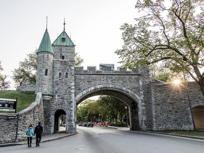 Fun facts about Canada - Quebec City walls