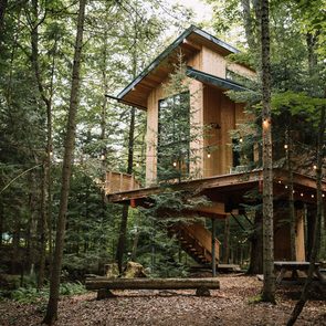 Glamping In Canada - The Baltic Treehouse