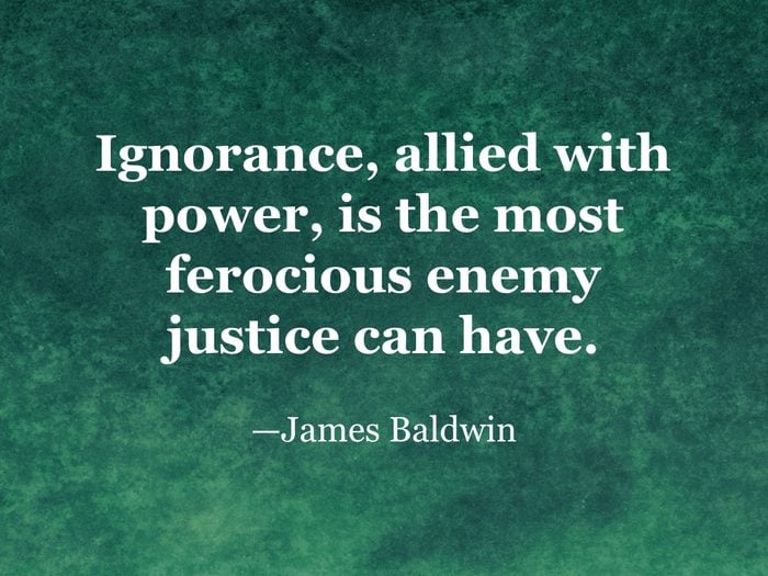 James Baldwin quote