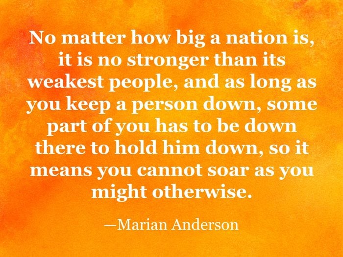 Marian Anderson quote