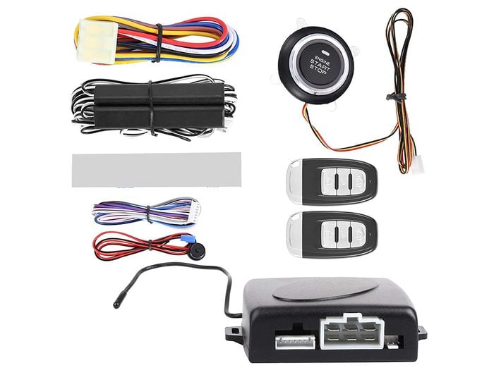 Car anti-theft devices - keyless entry security alarm system