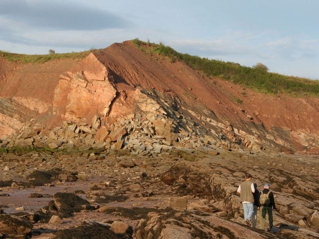 Canada geography facts - Joggins Fossil Cliffs, Nova Scotia