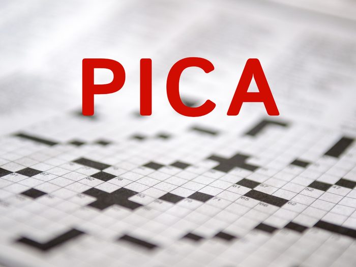 Crossword puzzle answers - Pica