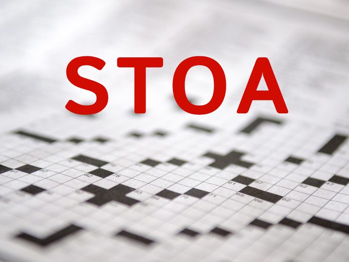 Crossword puzzle answers - Stoa