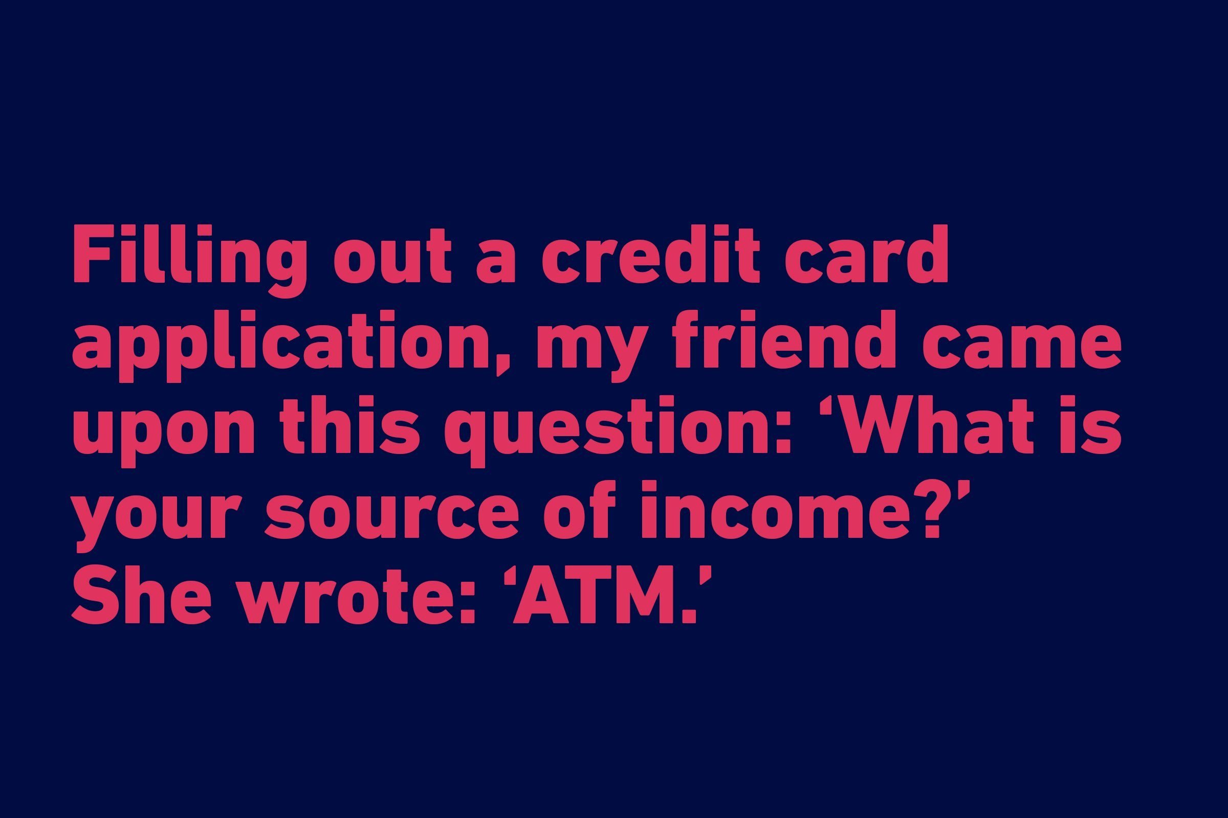 Funniest quotes of all time - ATM