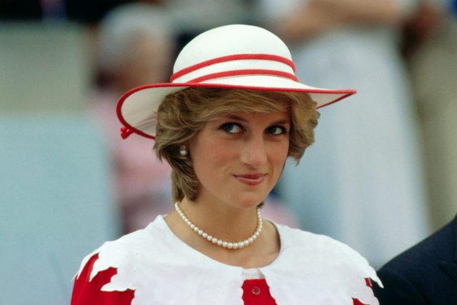 Princess Diana body language - Princess Diana Wearing a Hat