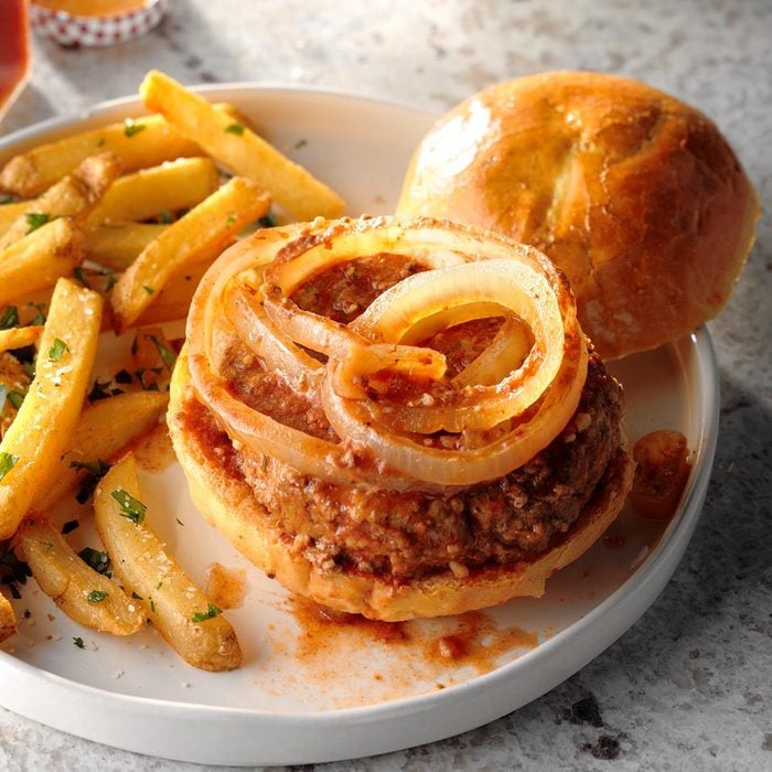 Meat loaf burgers