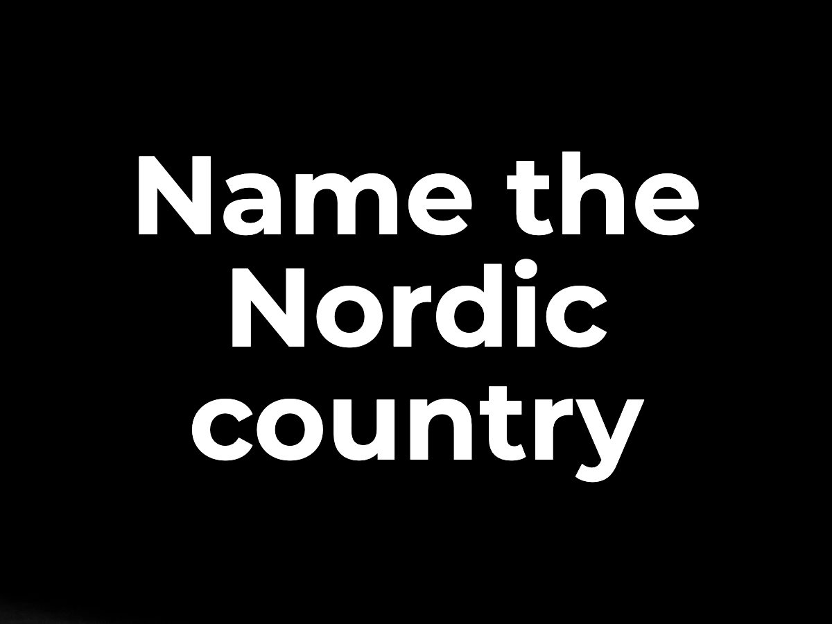 Name the Nordic country