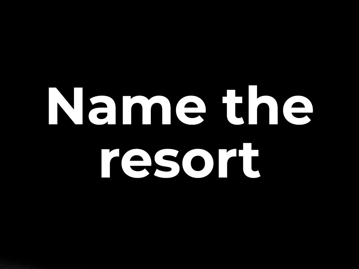 Name the resort