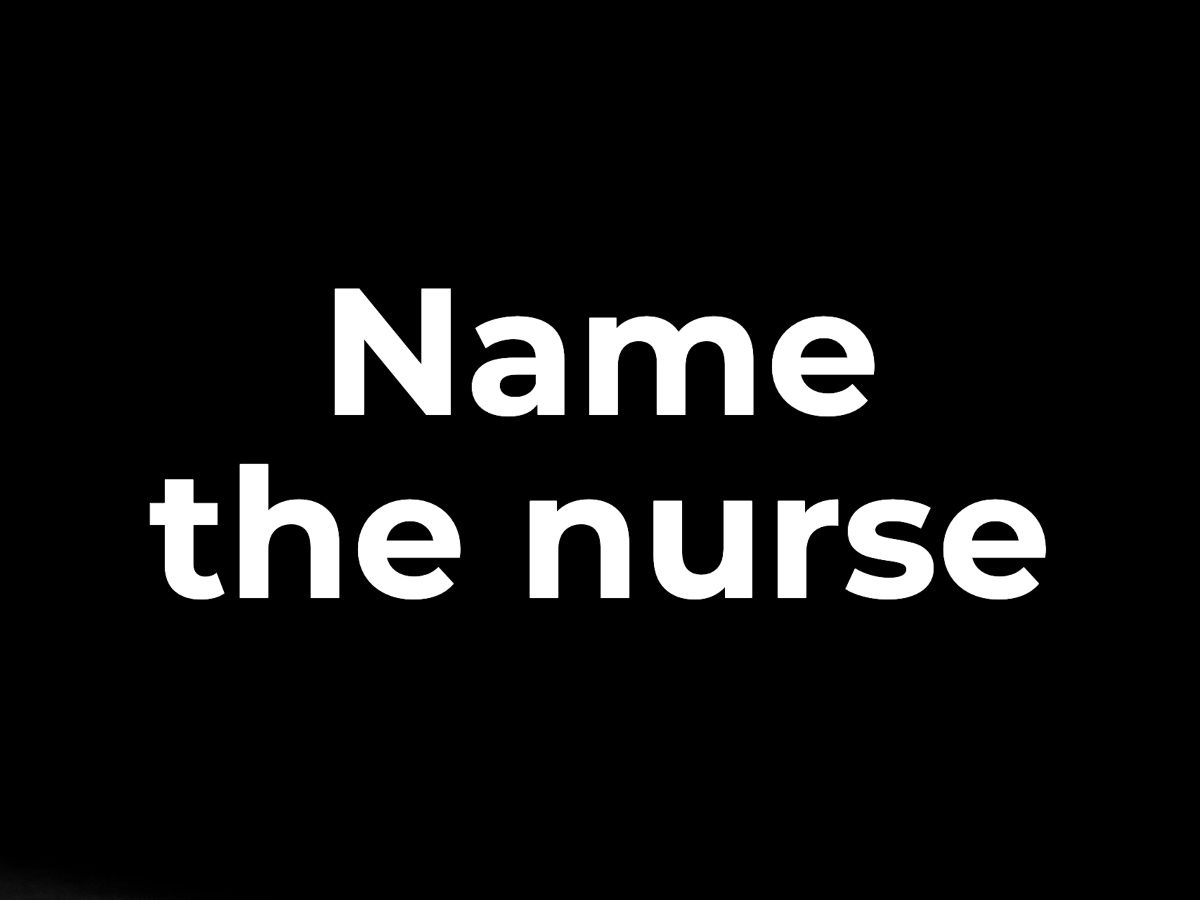 General knowledge quiz - Name the nurse