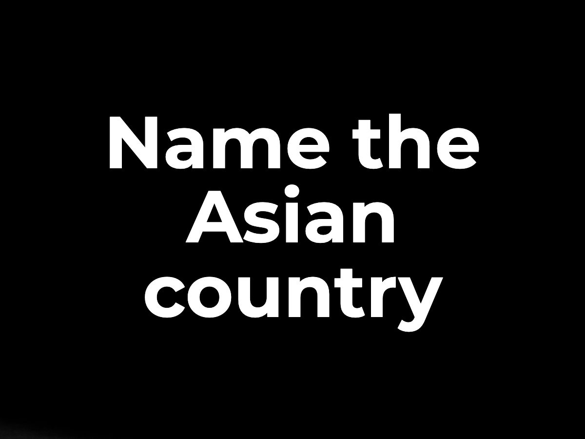 Name the Asian country