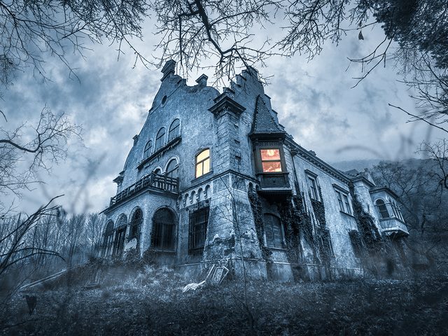 Hilarious tweets - haunted house