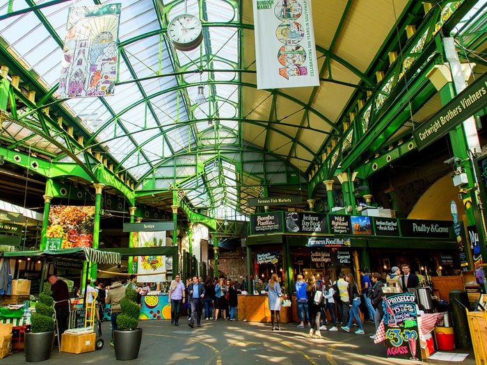 London attractions - Borough Market