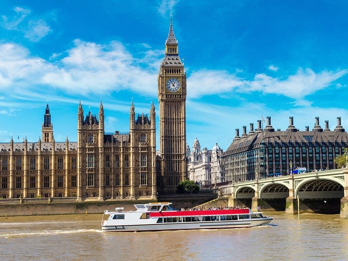 London attractions - River Thames Cruise