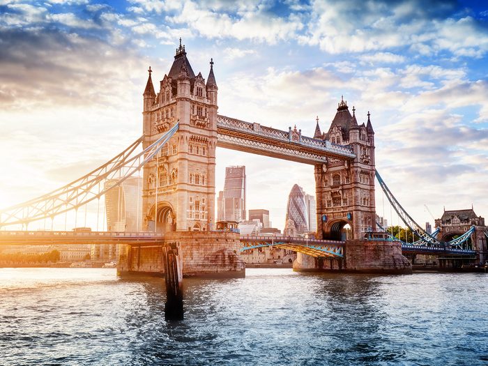 London attractions - Tower Bridge