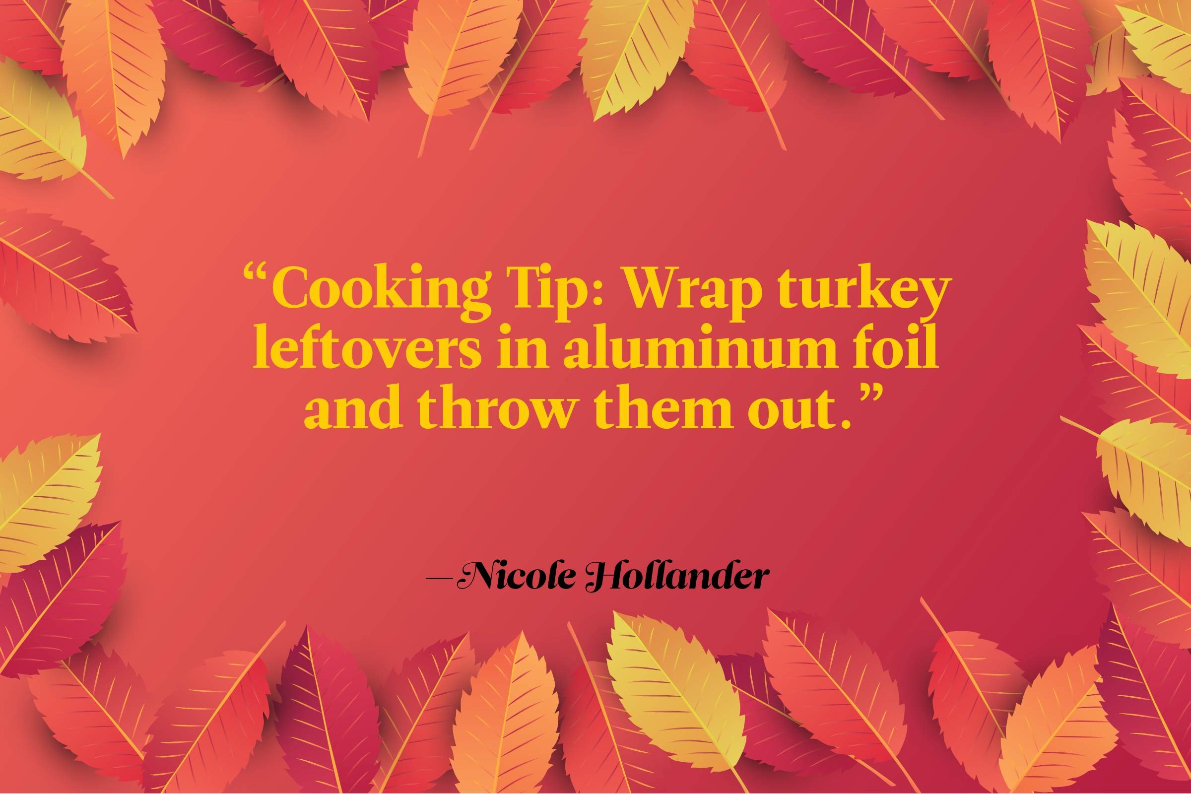 Funny Thanksgiving Quotes - Nicole Hollander