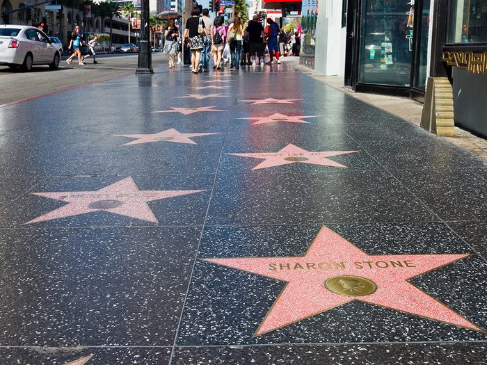 Famous streets - Hollywood Walk of Fame