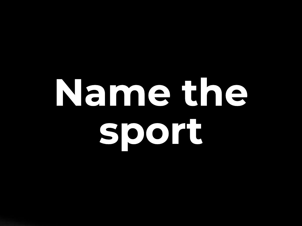 Name the sport