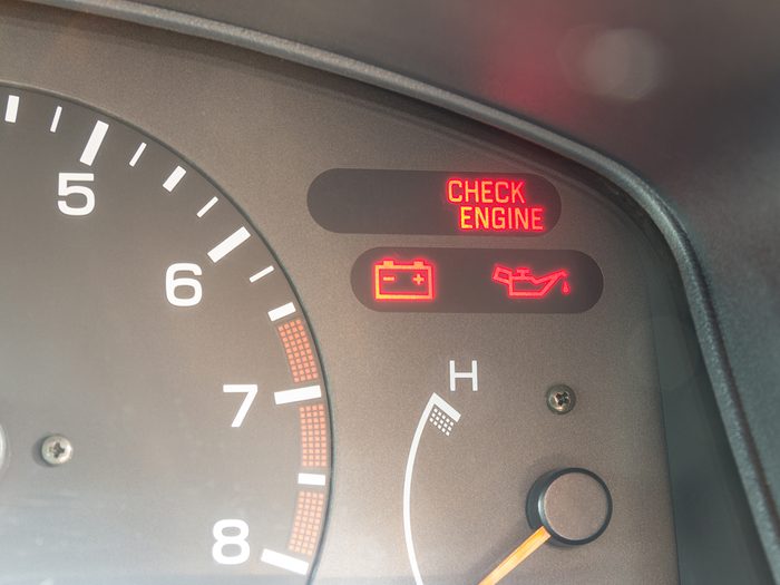 How to get better gas mileage - check engine light