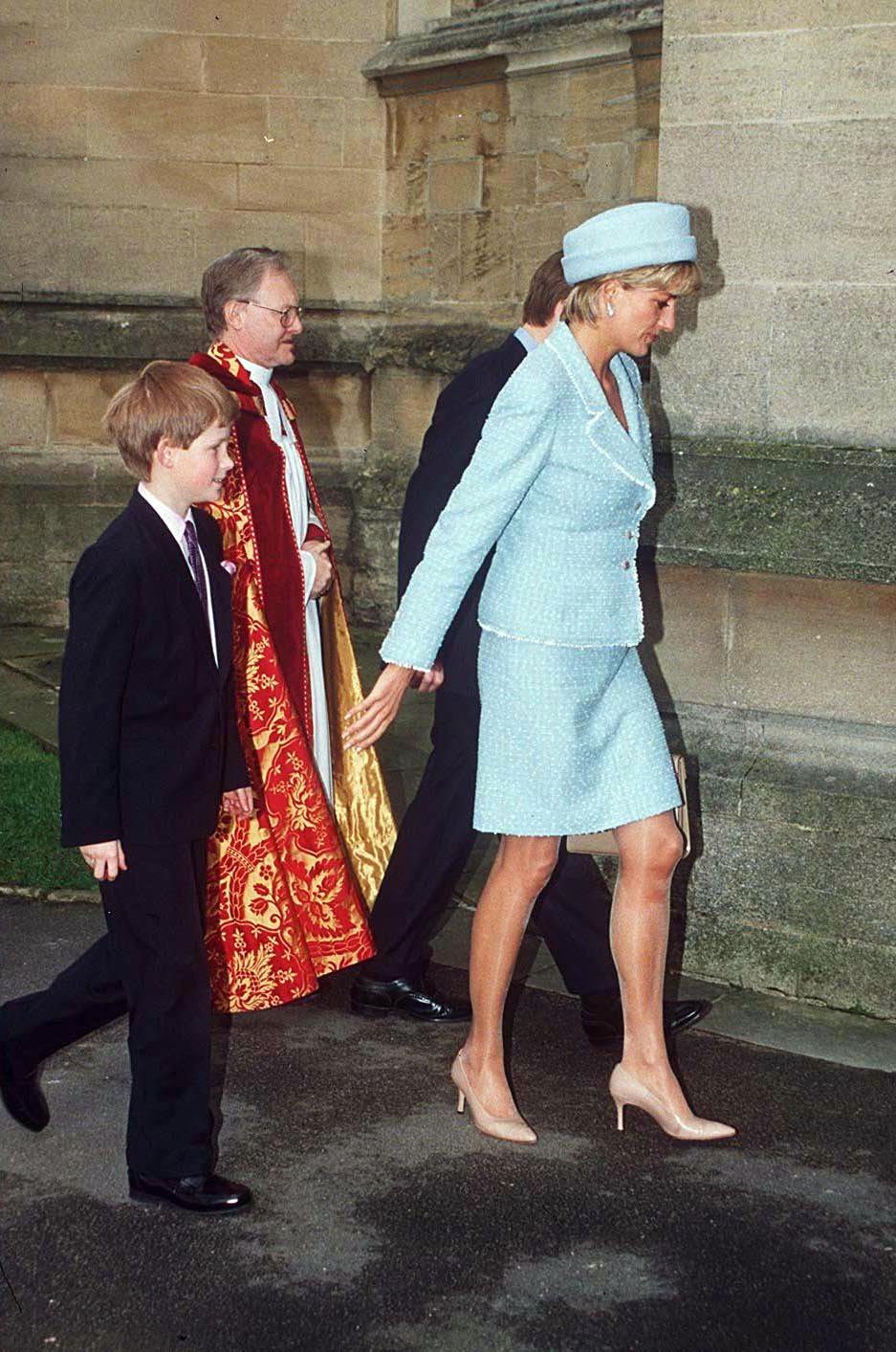 PRINCE WILLIAM CONFIRMATION AT WINDSOR CASTLE, BRITAIN - 1997