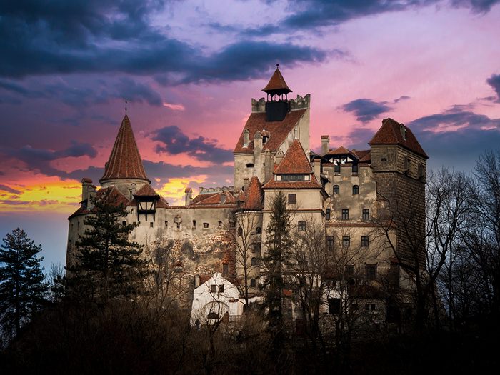 Vampire locations - Bran Castle, Romania