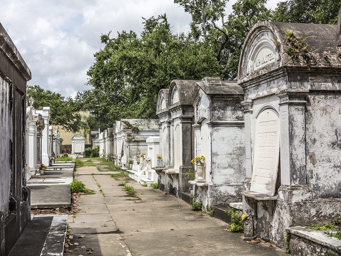 Vampire locations - Lafayette Cemetery in New Orleans