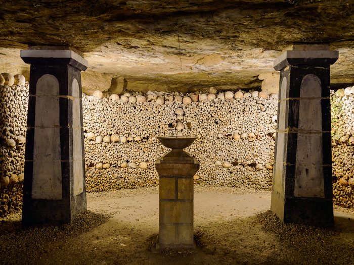 Vampire locations - Paris Catacombs