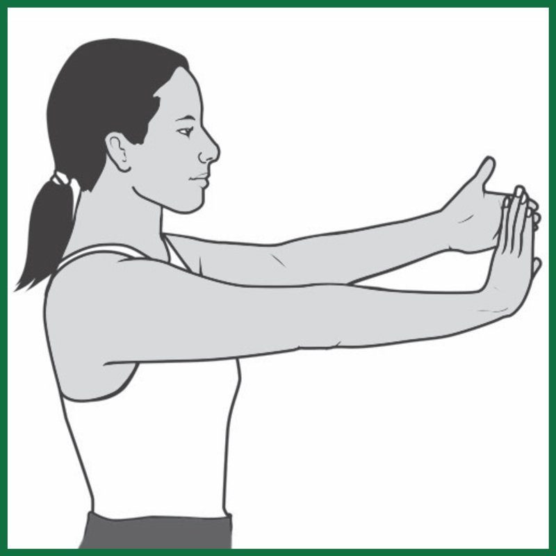 wrist extension flex exercise for carpal tunnel syndrome