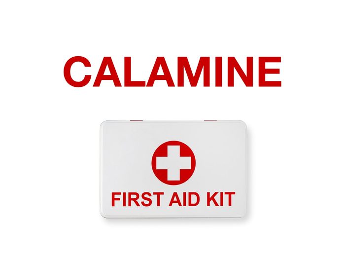 First aid quiz - Calamine