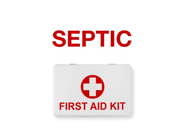 First aid quiz - Septic