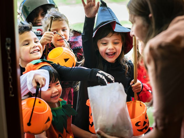 Why people celebrate Halloween - trick or treaters